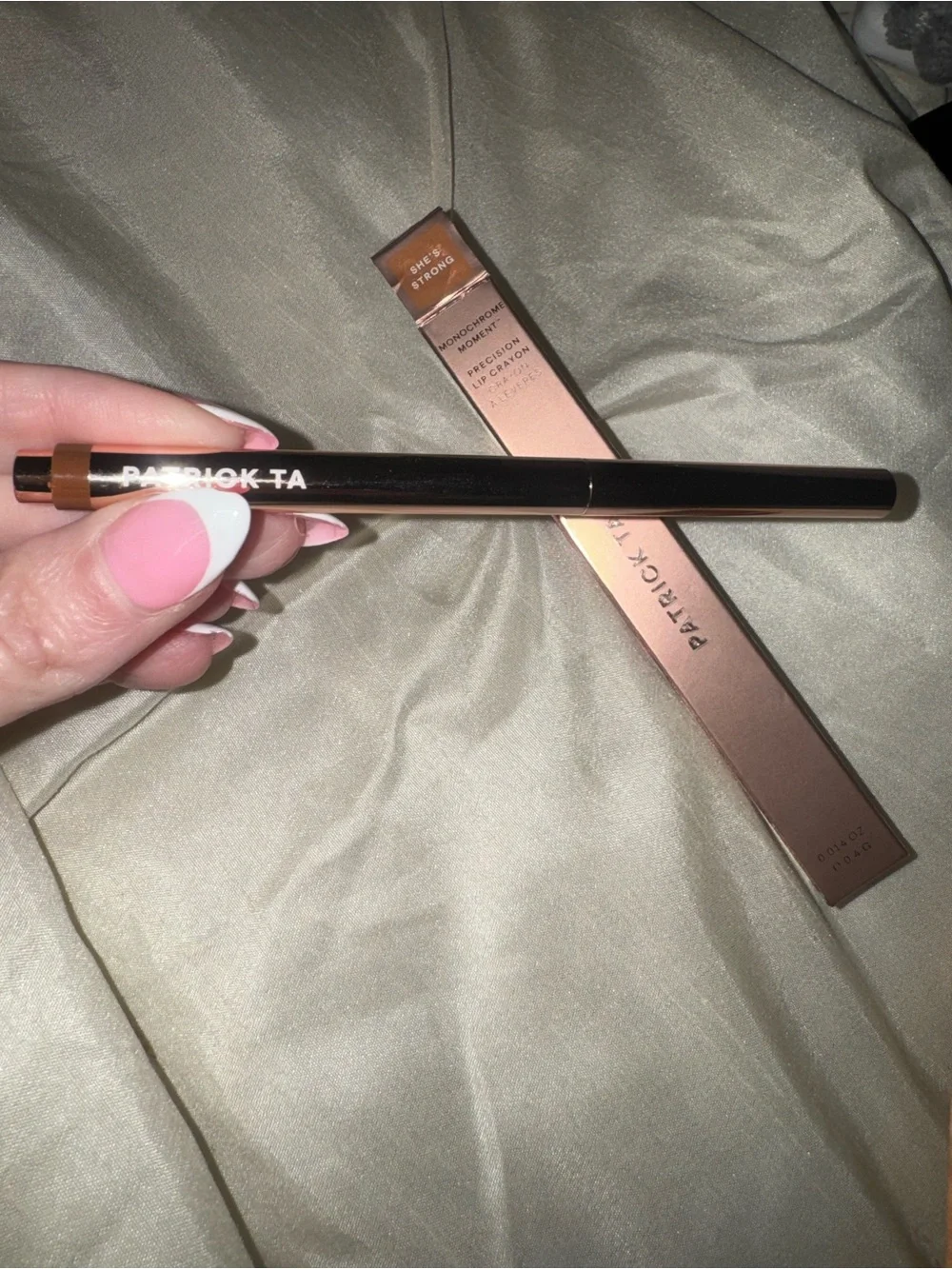 Patrick Ta Monochrome Moment Precision Lip Crayon - Rose Pink Nude